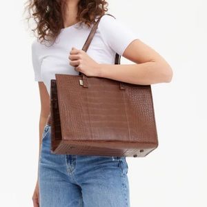 Beis The Work Tote in Maple